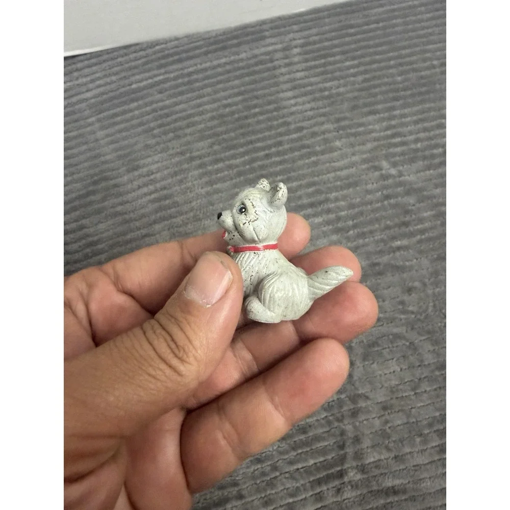 Jasman Vintage My Precious Littlest Pet Shop Gray Puppy Dog Figure